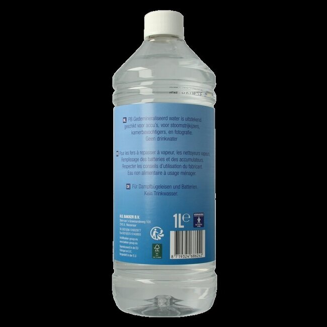 PB Gedemineraliseerd water 1000 Milliliter