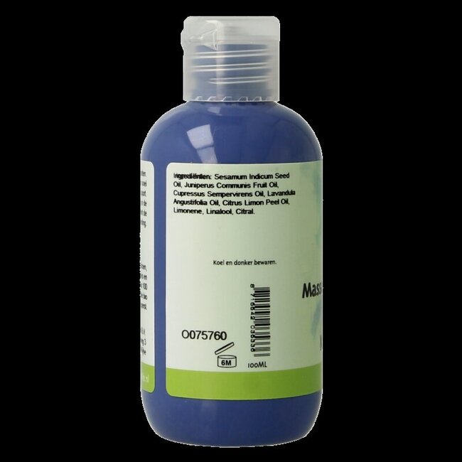 Volatile Massageolie sesam belaste spieren 100 Milliliter