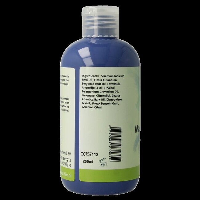 Volatile Massageolie sesam ontspanning 250 Milliliter