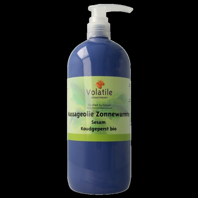 Massageolie sesam zonnewarmte 1000 Milliliter