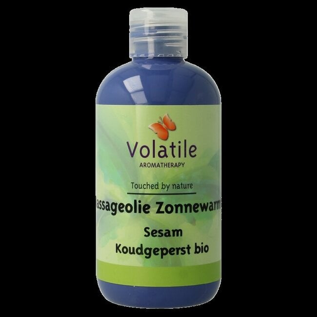 Massageolie sesam zonnewarmte 250 Milliliter