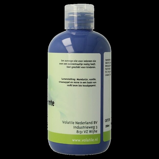 Volatile Massageolie sesam zonnewarmte 250 Milliliter
