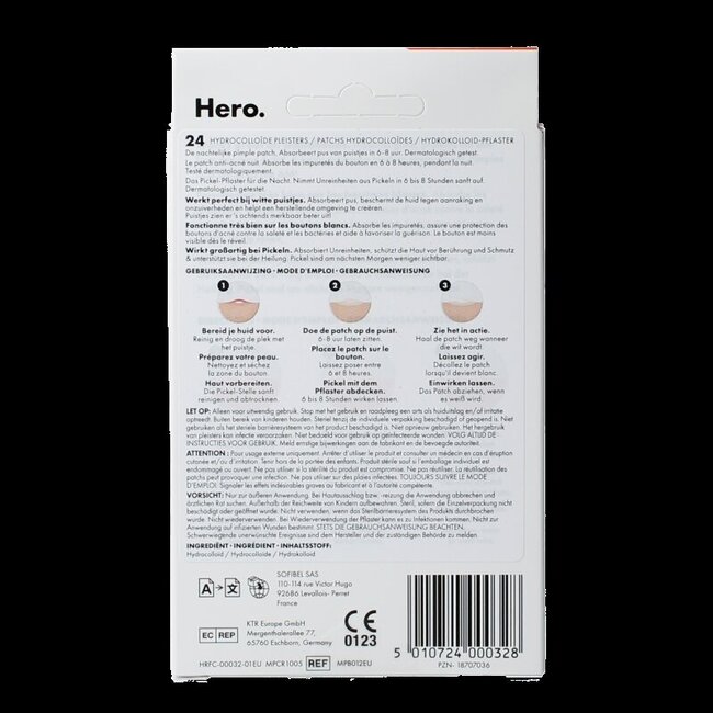 Hero Mighty Patch Original 24 pièces