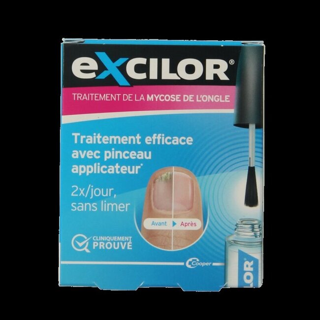 Excilor Solution pinceau pour mycose de l'ongle 3 ml