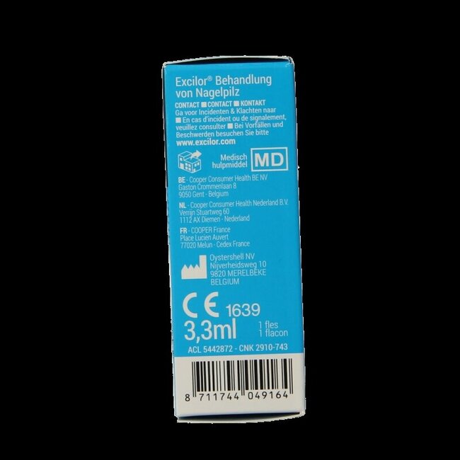 Excilor Kalknagel solution kwastje 3 Milliliter