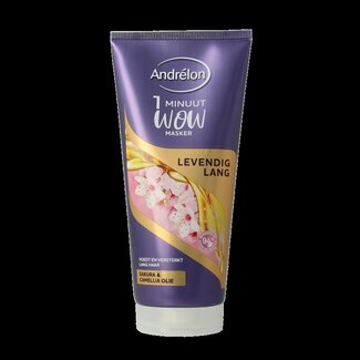 Andrelon Masque Andrélon Cheveux Longs et Pleins de Vie 180 ml