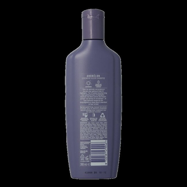 Andrelon Shampoo levendige kleur 300 Milliliter