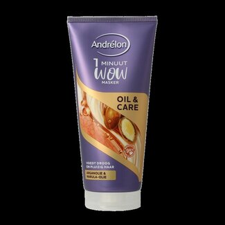 Andrelon Andrélon Masque 1 Minute Wow Oil & Care 180 ml