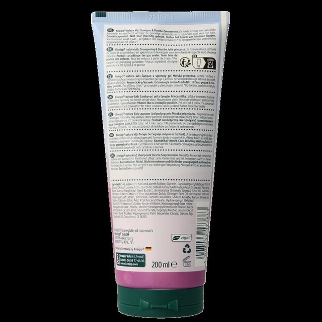 Kneipp Shampooing & douche sirène 200 Millilitres