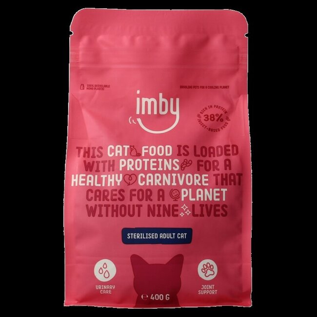 Kattenbrokken insecteneiwitten 400 Gram