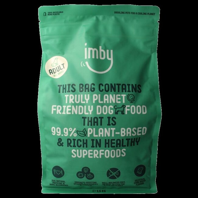 Hondenbrokken adult vegan 1500 Gram