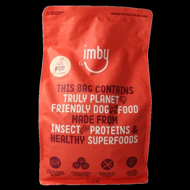 Hondenbrokken insecteneiwit puppy 1-12mnd 1500 Gram