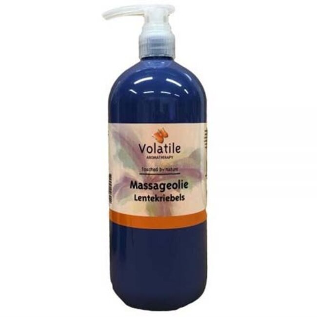 Massageolie lentekriebels 1000 Milliliter