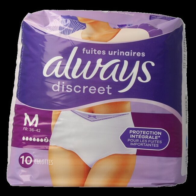 Always Discreet broekje plus maat M 10 Stuks