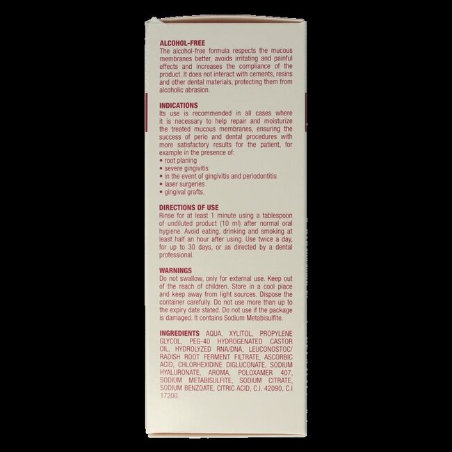 Curasept Perio bain de bouche chlorhexidine ADS 500 ml