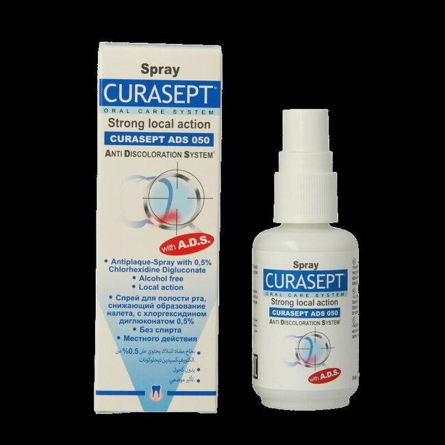 Curasept ADS mondspray chloorhexidine 0.5% 30 Milliliter