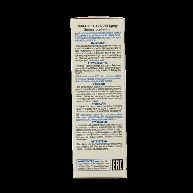 Curasept ADS spray buccal chlorhexidine 0,5 % 30 ml