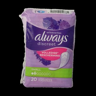 Always Always Discreet Small 20 Unités