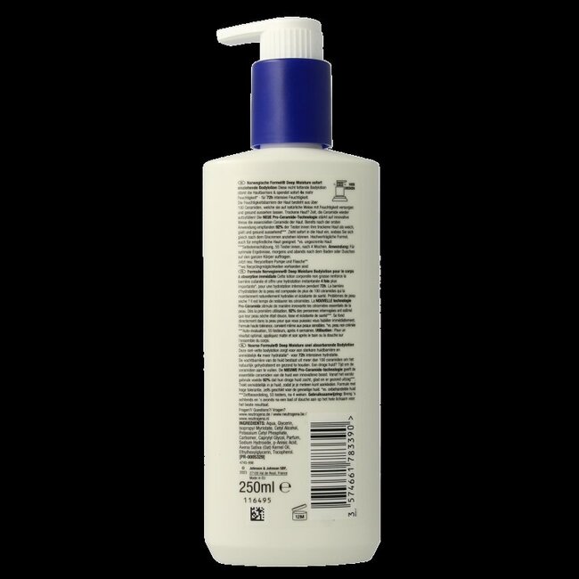 Neutrogena Bodylotion dry skin 250 Milliliter