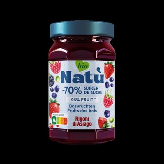 Natu Confiture de fruits des bois bio Natu 240 Grammes