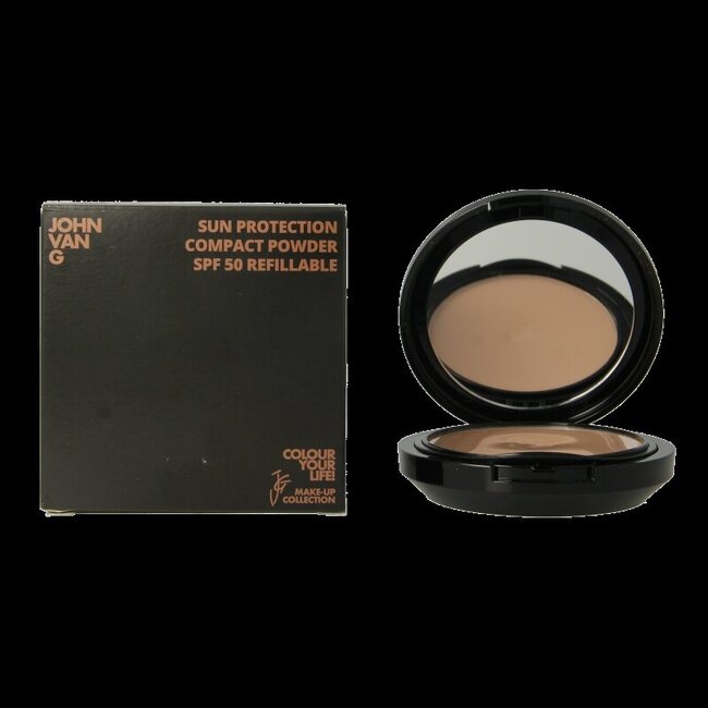 John van G Sun protection compact powder SPF50 refill 45 1 Stuks