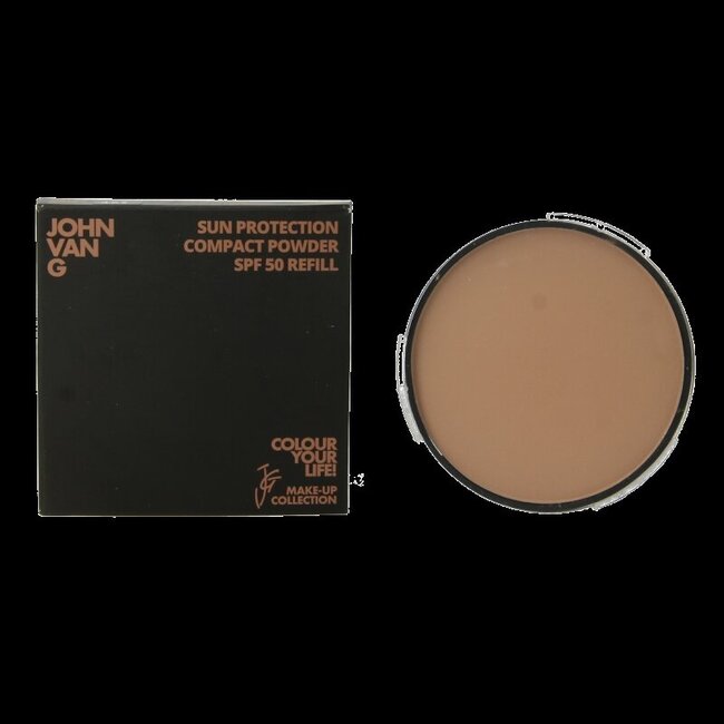 John van G Sun protection compact powder SPF50 refill 45 1 Stuks