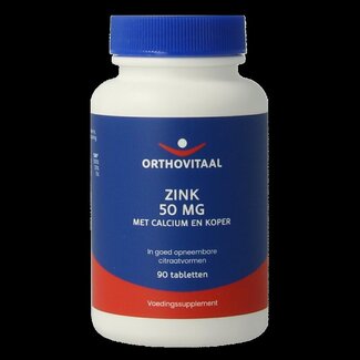 OrthoVitaal OrthoVitaal Zinc 50mg 90 Comprimés