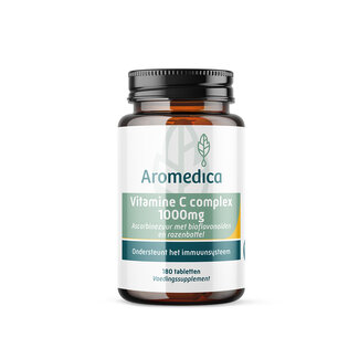 Aromedica Aromedica Complexe de Vitamine C 1000mg avec bioflavonoïdes 180 Comprimés