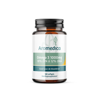 Aromedica Aromedica Omega 3 18% EPA 12% DHA 1000mg 180 Softgels