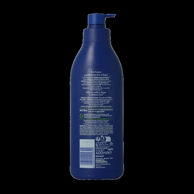 Nivea Body milk Q10 verstevigend met pomp 400 Milliliter