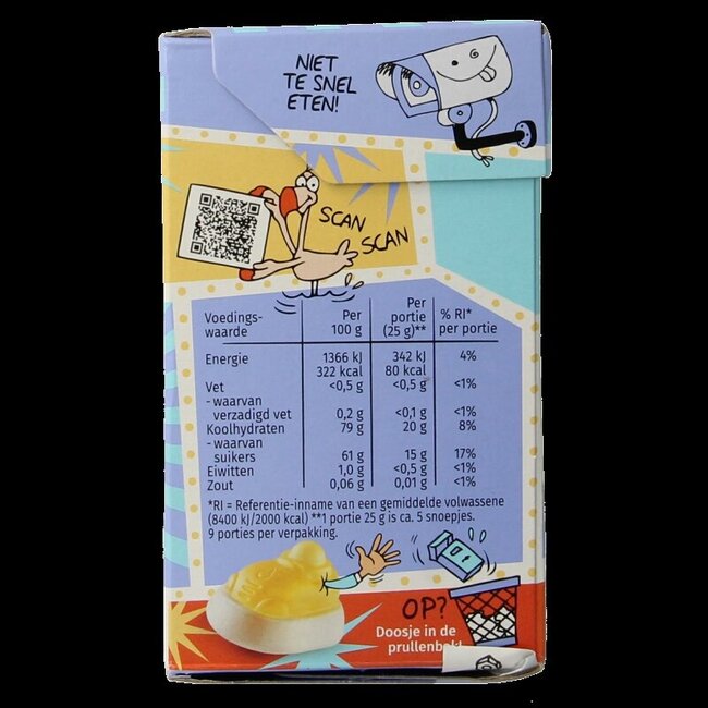 Autodrop Proefritje popcorn 220 grammes