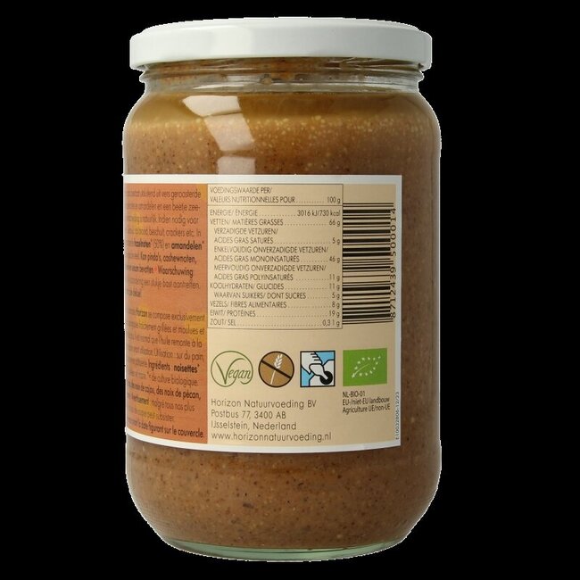 Horizon Gemengde notenpasta bio 650 Gram