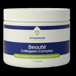 Vitakruid Vitakruid Beaute Collageen complex Keratine Hyaluronzuur 138 Gram