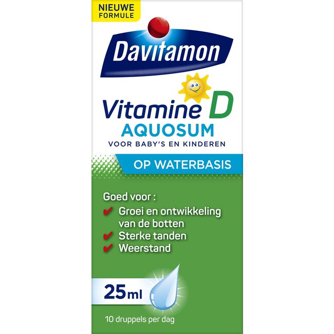 Davitamon Vitamine D aquosum 25 Milliliter
