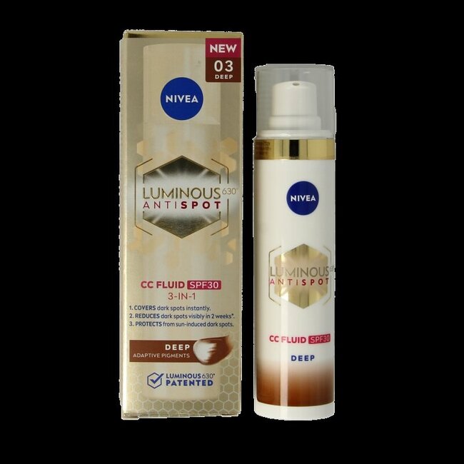 Nivea Cellular luminous 630 fluid dark SPF30 40 Milliliter