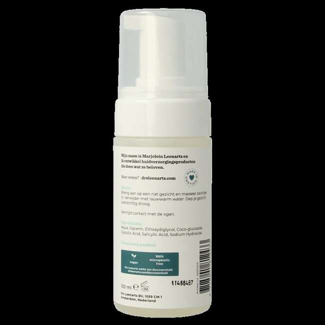 Drs Leenarts Facewash foaming 100 Milliliter