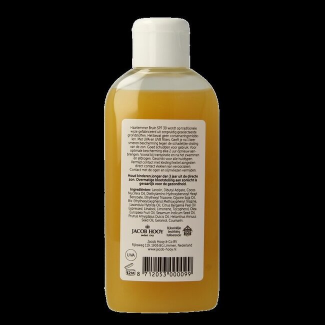 Jacob Hooy Haarlemmerbruin SPF30 150 Milliliter