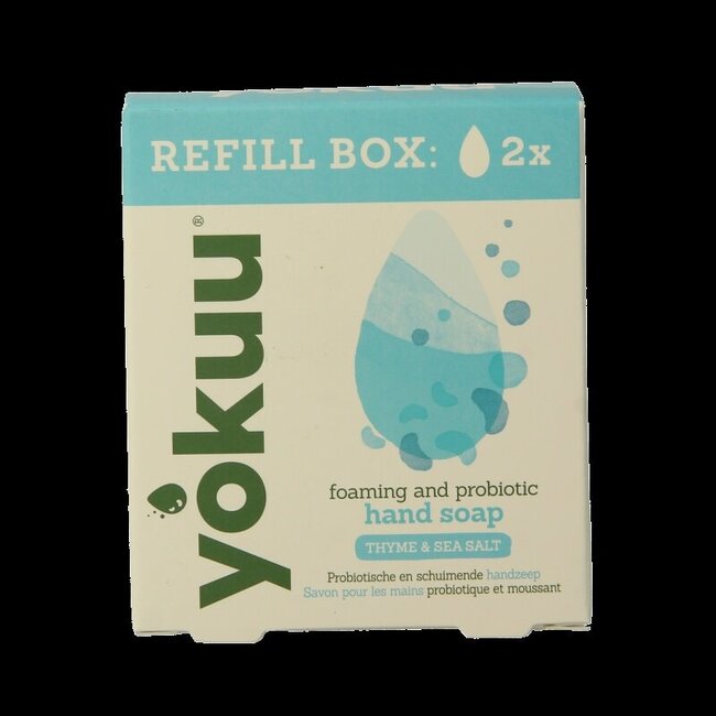 Handzeep thyme & sea salt refill 2 Stuks
