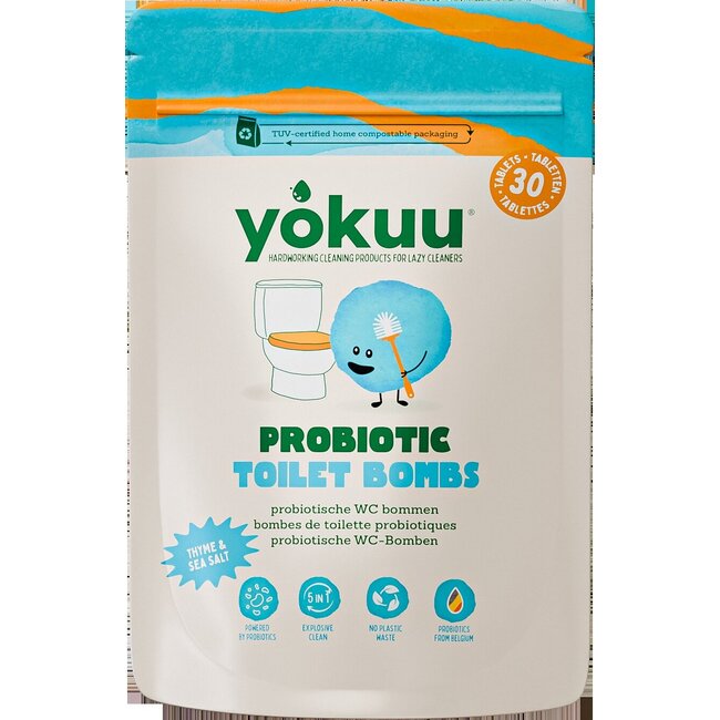 Toilet bomb thyme and sea salt 30 Tabletten