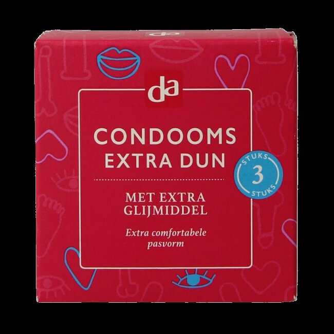 DA Condooms extra dun 3 Stuks