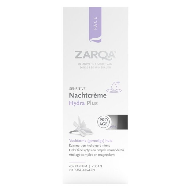 Nachtcreme hydra plus sensitive 50 Milliliter