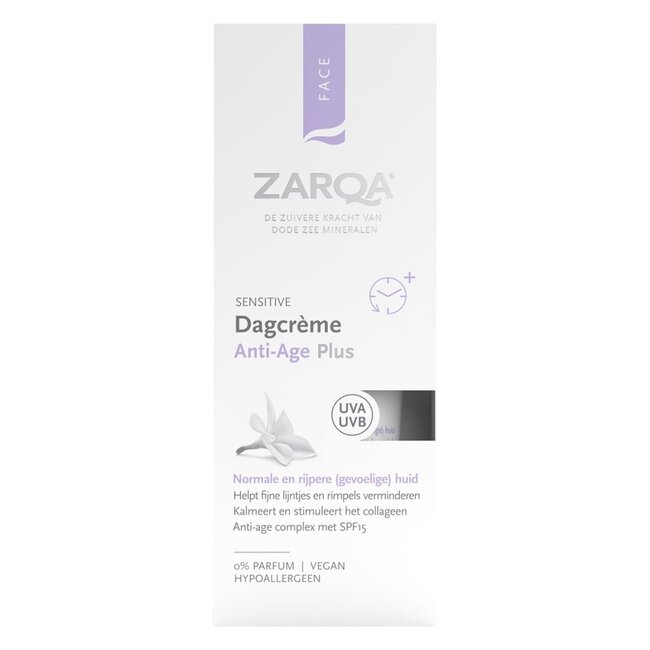 Dagcreme anti age plus sensitive SPF15 50 Milliliter