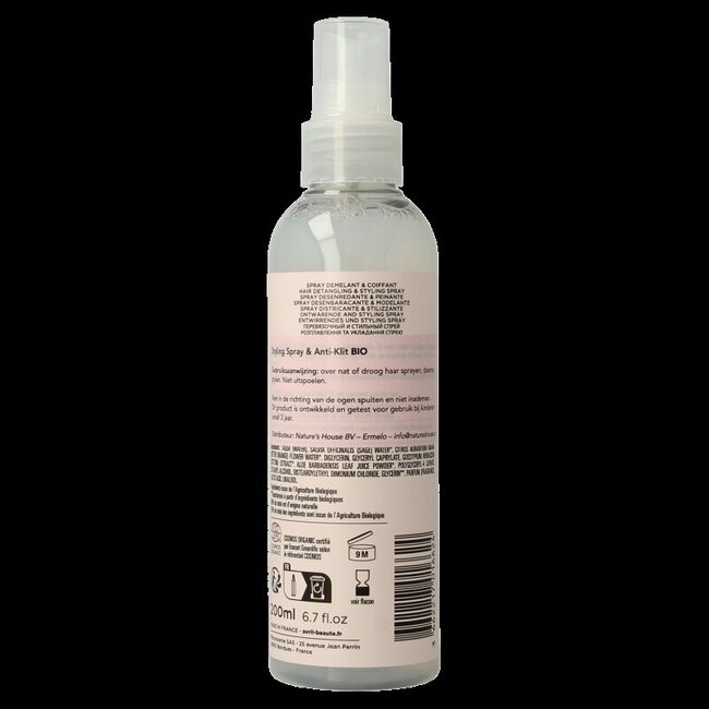 Avril Hairstyling & anti klit spray 200 Milliliter