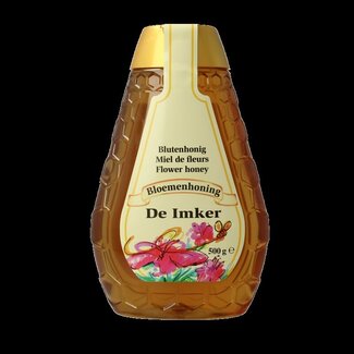 De Imker De Imker Bloemenhoning knijpfles 500 Gram