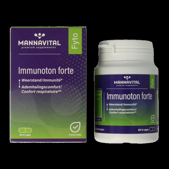 Mannavital Immunoton forte 60 Vegetarische capsules