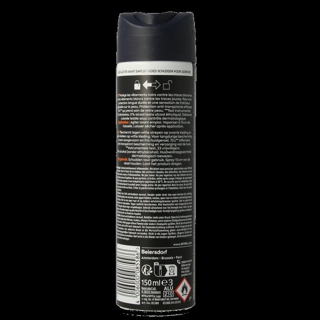 Nivea Men deodorant spray ultimate impact 150 Milliliter