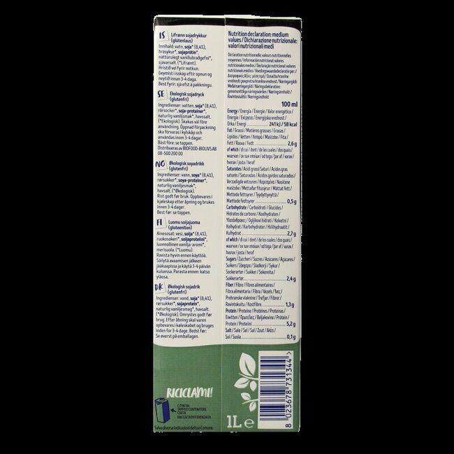 Isola Bio Protein plus bio 1000 ml