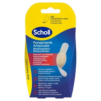 Scholl Scholl Pansements Ampoules Orteils 6 Pièces