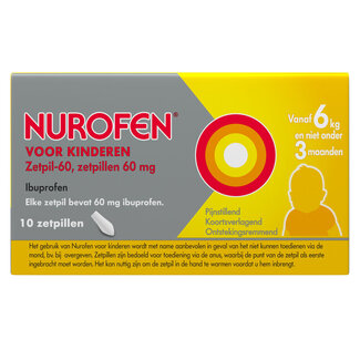 Nurofen Nurofen Nurofen ibuprofen 60mg 10 Zetpillen