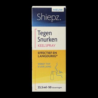 Shiepz Shiepz Keelspray tegen snurken 23.5 Milliliter